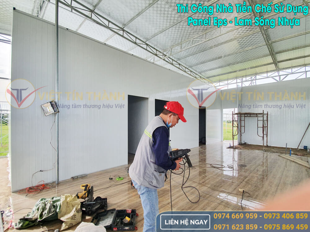 Panel Eps Thi Công Nhà Tiền Chế